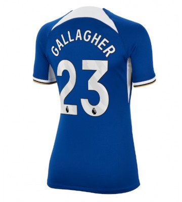 Chelsea Conor Gallagher #23 Replika Hjemmebanetrøje Dame 2023-24 Kortærmet
